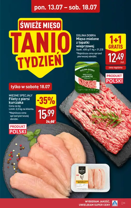 Aldi - gazetka promocyjna Pełny katalog! od poniedziałku 13.07 do soboty 18.07 - strona 11