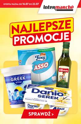 Intermarche - gazetka promocyjna Najlepsze promocje! od czwartku 16.07 do środy 22.07