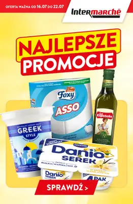 Intermarche - gazetka promocyjna Najlepsze promocje! od czwartku 16.07 do środy 22.07