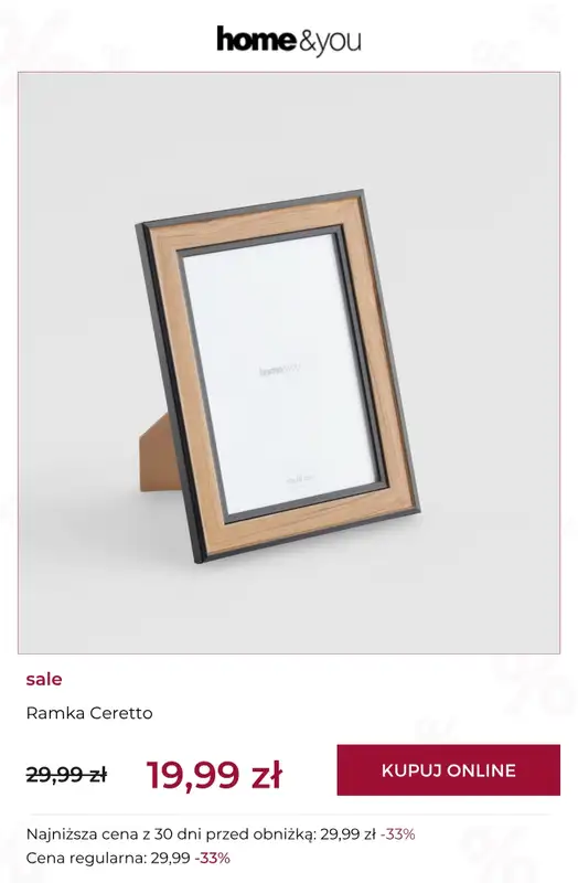home&you - gazetka promocyjna SALE: dekoracje od środy 15.07 do piątku 24.07 - strona 11