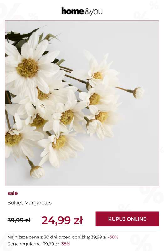 home&you - gazetka promocyjna SALE: dekoracje od środy 15.07 do piątku 24.07 - strona 5