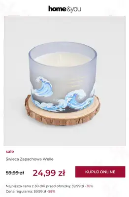 home&you - gazetka promocyjna SALE: dekoracje od środy 15.07 do piątku 24.07 - strona 4
