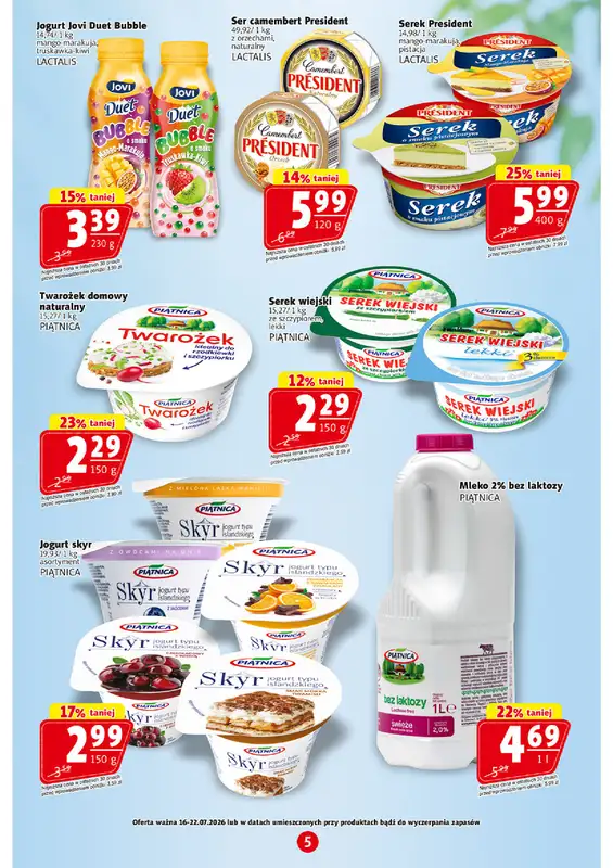 Prim Market - gazetka promocyjna Gazetka od czwartku 16.07 do środy 22.07 - strona 5