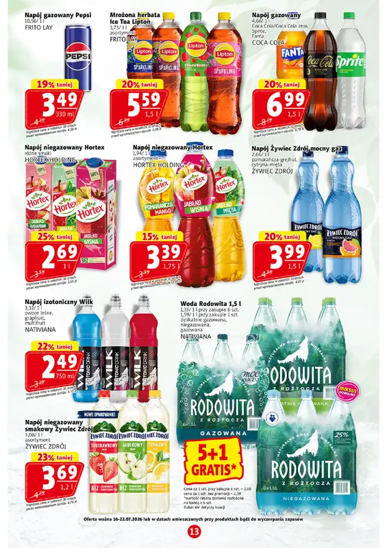 Prim Market - gazetka promocyjna Gazetka od czwartku 16.07 do środy 22.07 - strona 13