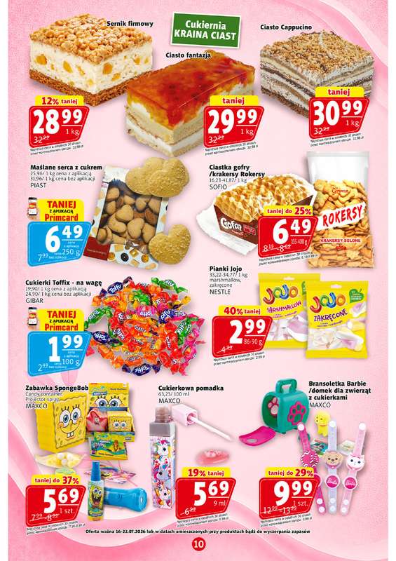 Prim Market - gazetka promocyjna Gazetka od czwartku 16.07 do środy 22.07 - strona 10