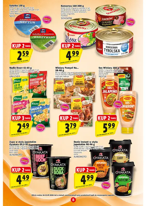 Prim Market - gazetka promocyjna Gazetka od czwartku 16.07 do środy 22.07 - strona 8