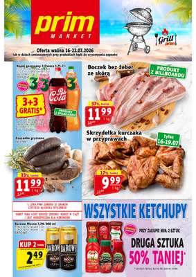 Prim Market - gazetka promocyjna Gazetka od czwartku 16.07 do środy 22.07