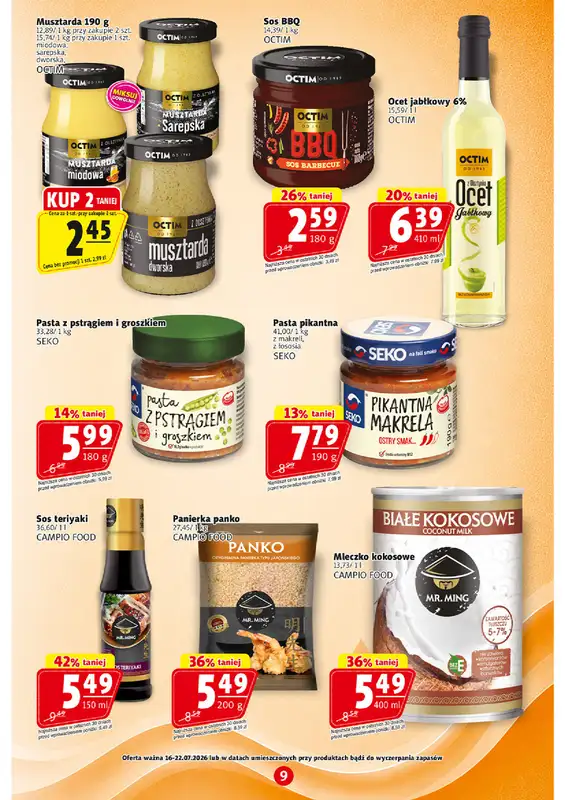 Prim Market - gazetka promocyjna Gazetka od czwartku 16.07 do środy 22.07 - strona 9