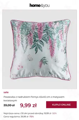 home&you - gazetka promocyjna SALE: poduszki i poszewki dekoracyjne od środy 15.07 do piątku 24.07 - strona 11