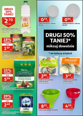 Auchan - gazetka promocyjna Gazetka Zielona Góra I Nasze promocje nie jadą na wakacje!  do wtorku 28.07 - strona 22