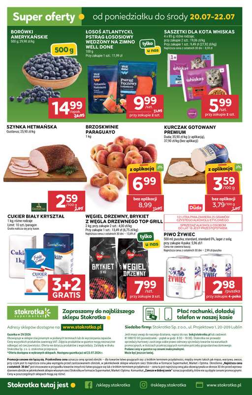 Stokrotka - gazetka promocyjna Gazetka Supermarket od czwartku 16.07 do środy 22.07 - strona 45