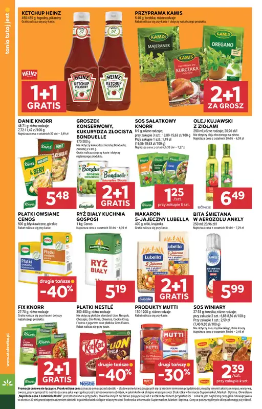 Stokrotka - gazetka promocyjna Gazetka Supermarket od czwartku 16.07 do środy 22.07 - strona 34
