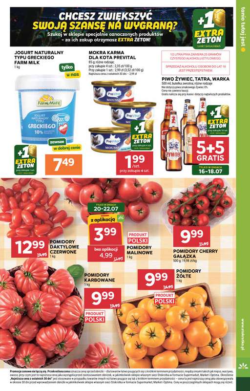 Stokrotka - gazetka promocyjna Gazetka Market od czwartku 16.07 do środy 22.07 - strona 3