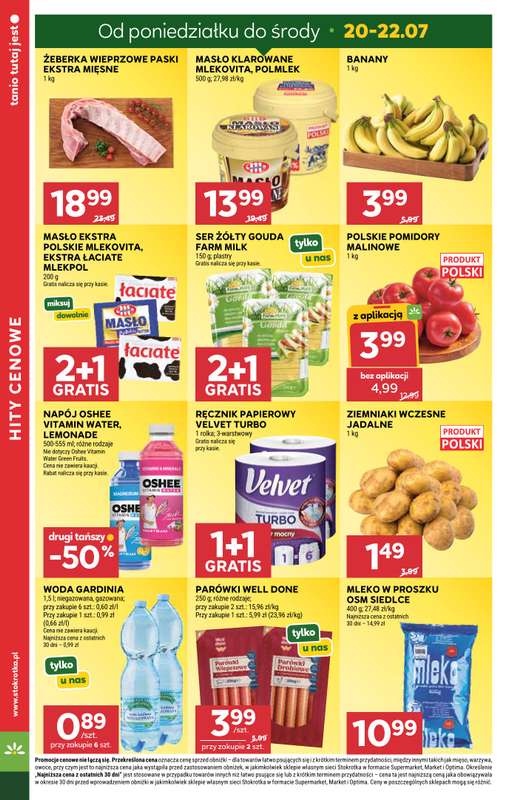 Stokrotka - gazetka promocyjna Gazetka Market od czwartku 16.07 do środy 22.07 - strona 6