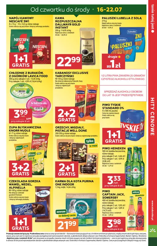 Stokrotka - gazetka promocyjna Gazetka Market od czwartku 16.07 do środy 22.07 - strona 5