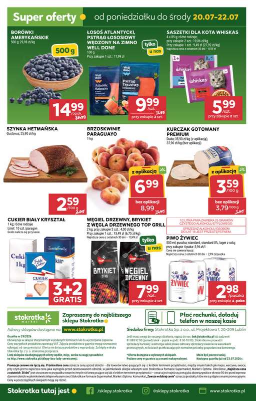 Stokrotka - gazetka promocyjna Gazetka Market od czwartku 16.07 do środy 22.07 - strona 32