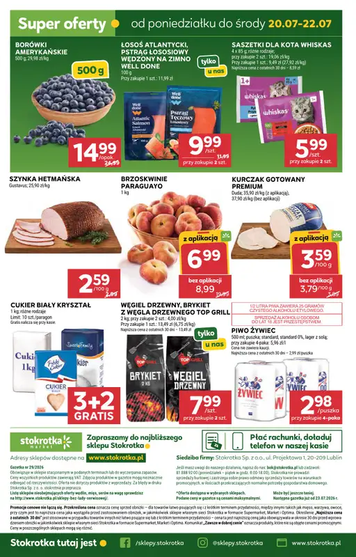 Stokrotka - gazetka promocyjna Gazetka Market od czwartku 16.07 do środy 22.07 - strona 32