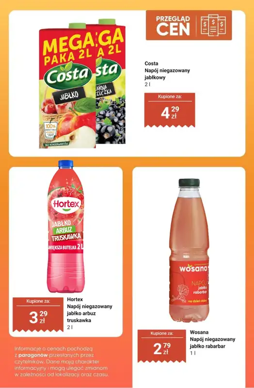 Dino - gazetka promocyjna Napoje - przegląd cen od czwartku 16.07 do wtorku 21.07 - strona 12