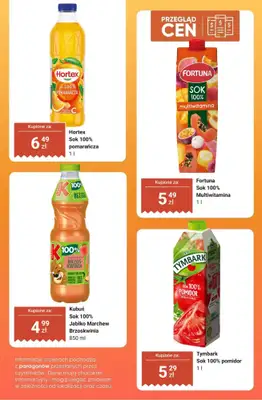 Dino - gazetka promocyjna Napoje - przegląd cen od czwartku 16.07 do wtorku 21.07 - strona 4
