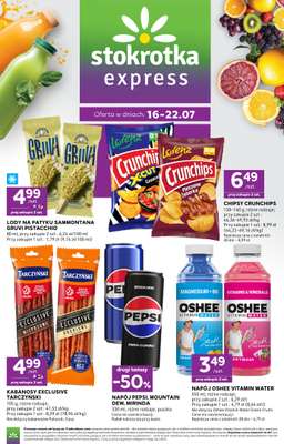 Stokrotka - gazetka promocyjna Gazetka Express od czwartku 16.07 do środy 22.07