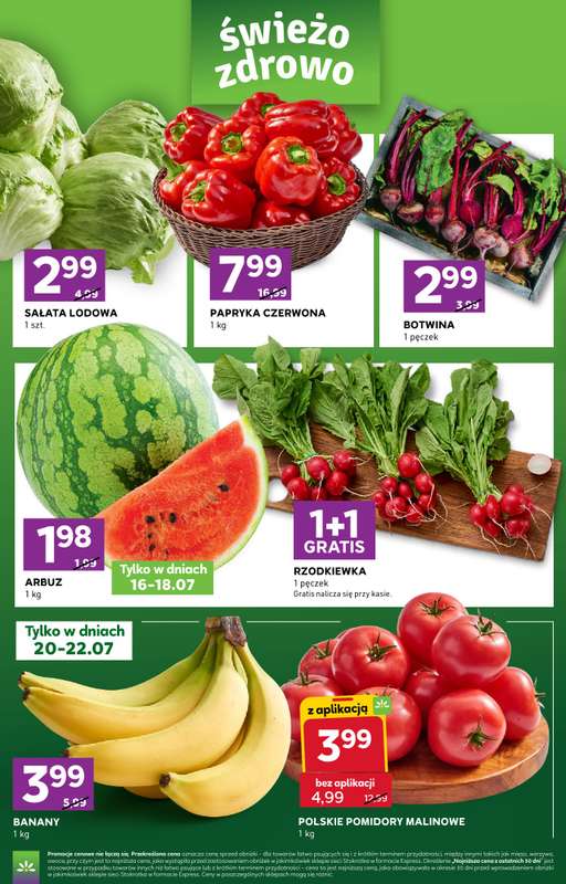 Stokrotka - gazetka promocyjna Gazetka Express od czwartku 16.07 do środy 22.07 - strona 3