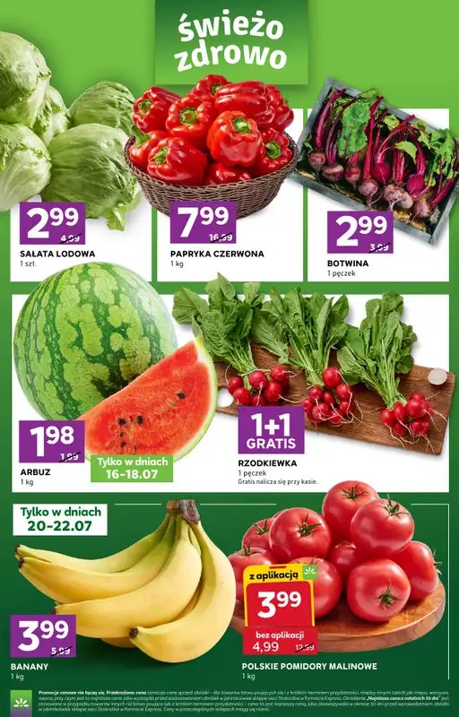 Stokrotka - gazetka promocyjna Gazetka Express od czwartku 16.07 do środy 22.07 - strona 3