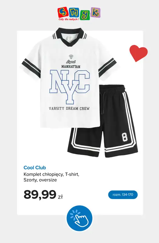 Smyk - gazetka promocyjna NOWOŚCI - Ubrania & buty od środy 15.07  - strona 11