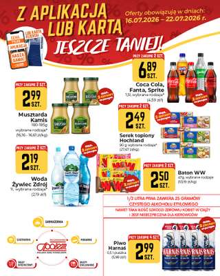 Społem Częstochowa - gazetka promocyjna Plakaty promocyjne od czwartku 16.07 do środy 22.07 - strona 2
