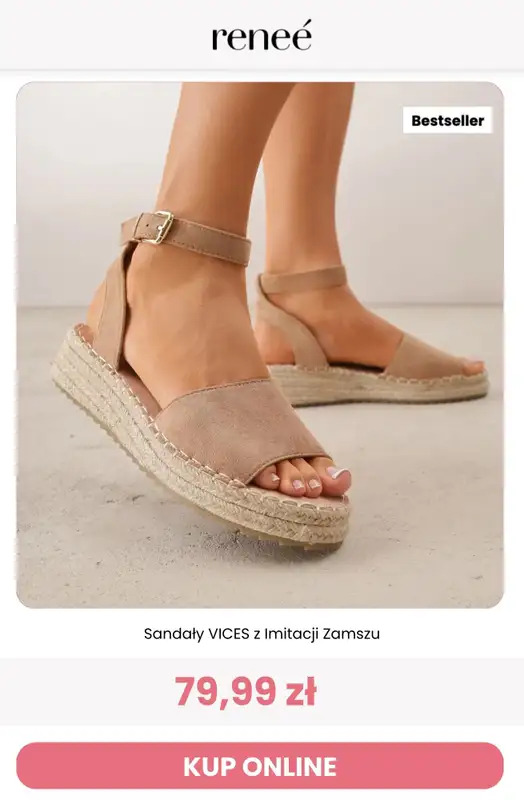 Renee - gazetka promocyjna Bestsellery: sandały od środy 15.07 do środy 22.07 - strona 4
