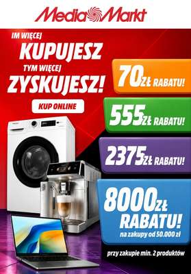 Media Expert - gazetka promocyjna Rabat przy zakupie 2 produktów od środy 15.07 