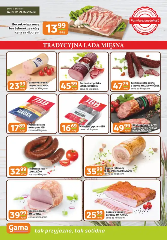 Gama - gazetka promocyjna Gazetka od czwartku 16.07 do wtorku 28.07 - strona 2
