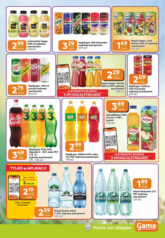 Gama - gazetka promocyjna Gazetka od czwartku 16.07 do wtorku 28.07 - strona 9