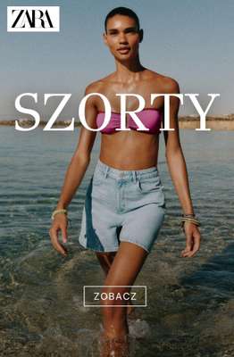 Zara - gazetka promocyjna Bermudy i spodenki damskie od środy 15.07 