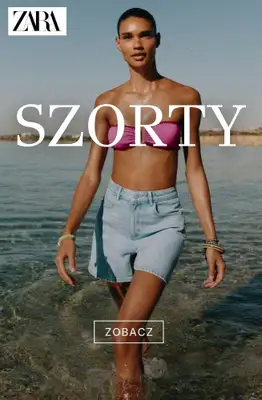 Zara - gazetka promocyjna Bermudy i spodenki damskie od środy 15.07 