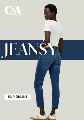 C&A - gazetka promocyjna Jeansy damskie od środy 15.07 