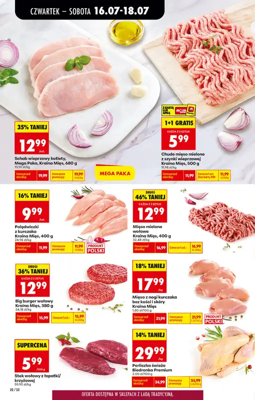 Biedronka - gazetka promocyjna Od czwartku, Z ladą tradycyjną od czwartku 16.07 do środy 22.07 - strona 30