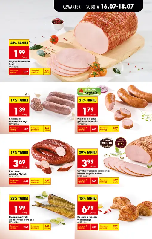 Biedronka - gazetka promocyjna Od czwartku, Z ladą tradycyjną od czwartku 16.07 do środy 22.07 - strona 29