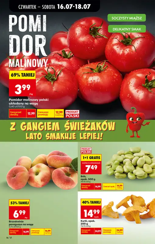 Biedronka - gazetka promocyjna Od czwartku, Z ladą tradycyjną od czwartku 16.07 do środy 22.07 - strona 22