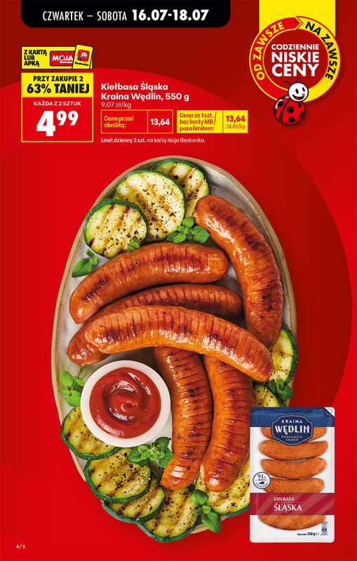 Biedronka - gazetka promocyjna Od czwartku, Z ladą tradycyjną od czwartku 16.07 do środy 22.07 - strona 6