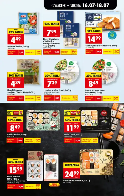 Biedronka - gazetka promocyjna Od czwartku, Z ladą tradycyjną od czwartku 16.07 do środy 22.07 - strona 33