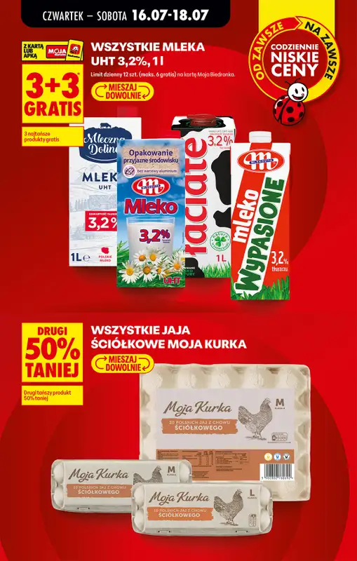 Biedronka - gazetka promocyjna Od czwartku, Z ladą tradycyjną od czwartku 16.07 do środy 22.07 - strona 3