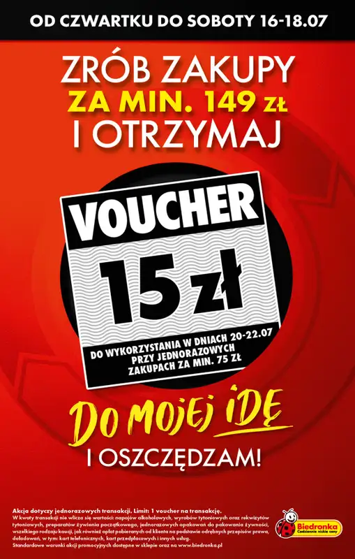 Biedronka - gazetka promocyjna Od poniedziałku od poniedziałku 13.07 do soboty 18.07 - strona 26