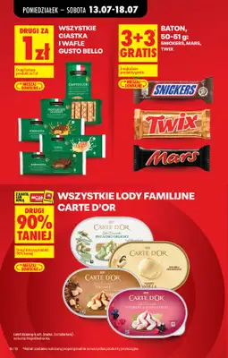 Biedronka - gazetka promocyjna Od poniedziałku, Z ladą tradycyjną od poniedziałku 13.07 do soboty 18.07 - strona 16