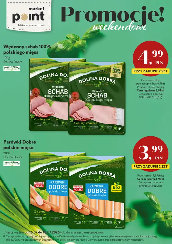 Market Point - gazetka promocyjna Promocje weekendowe od czwartku 16.07 do soboty 18.07 - strona 10