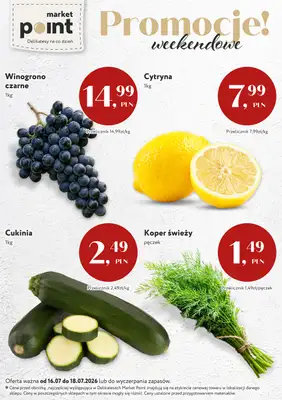 Market Point - gazetka promocyjna Promocje weekendowe od czwartku 16.07 do soboty 18.07 - strona 5