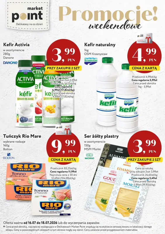 Market Point - gazetka promocyjna Promocje weekendowe od czwartku 16.07 do soboty 18.07 - strona 8