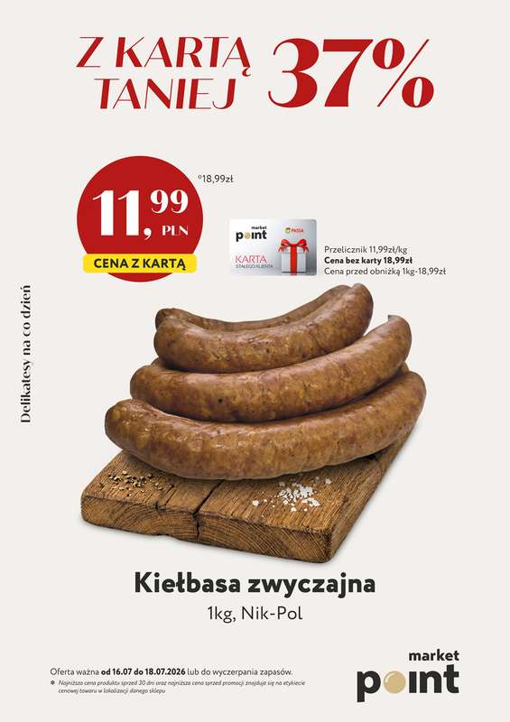 Market Point - gazetka promocyjna Promocje weekendowe od czwartku 16.07 do soboty 18.07 - strona 2