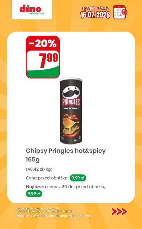 Dino - gazetka promocyjna Specjalna oferta na 16.07.2026 - promocje spoza gazetki od czwartku 16.07 do czwartku 16.07 - strona 5