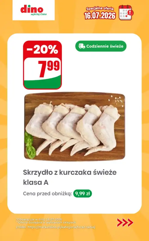 Dino - gazetka promocyjna Specjalna oferta na 16.07.2026 - promocje spoza gazetki od czwartku 16.07 do czwartku 16.07 - strona 6