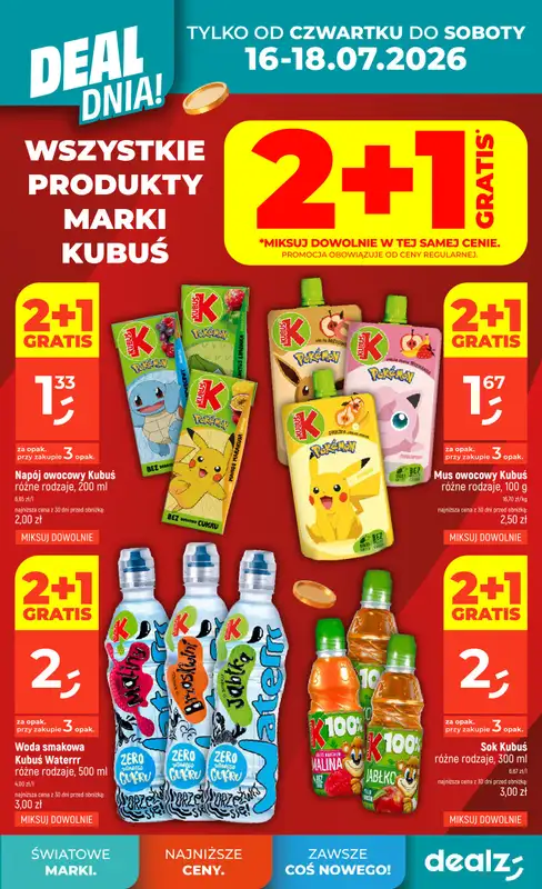 Dealz - gazetka promocyjna Make a Dealz! od czwartku 16.07 do środy 22.07 - strona 3